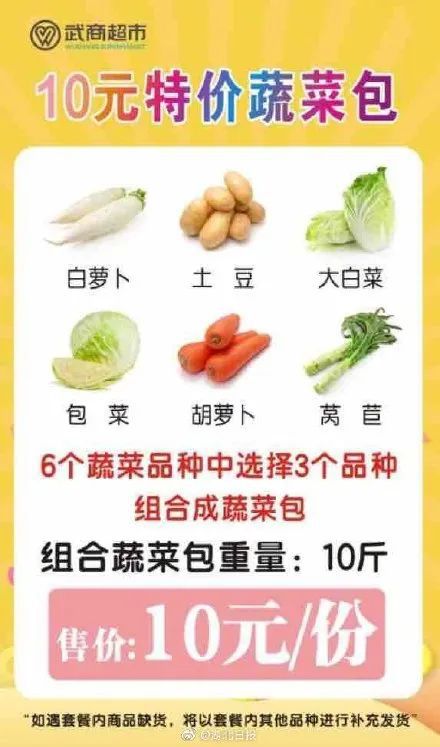 欧亿体育 欧亿体育官网 app10元10斤菜！特价特暖心！(图3)