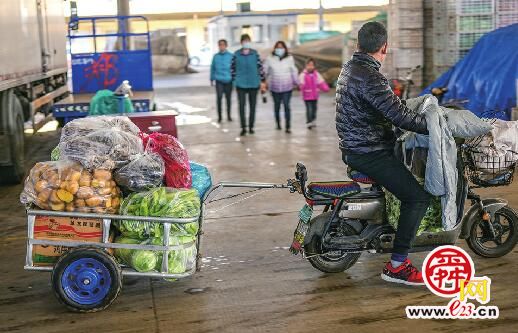 记者探访匡山农产品批发市场：供应足价格稳