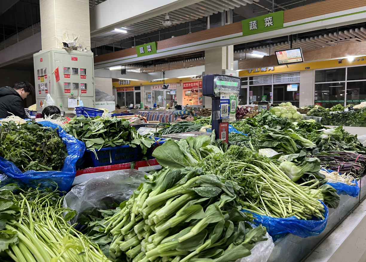 欧亿体育雨雪天气合肥市场蔬菜供应充足价格