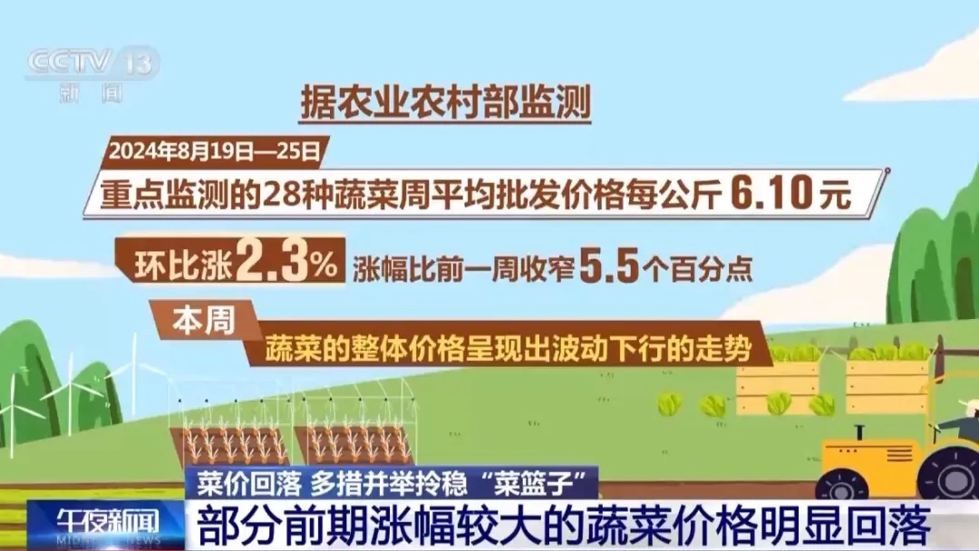 好消息！蔬菜开始降价了黄瓜批发价已跌至565元公斤胡萝卜305元公斤！专家：预计9月以后会出现回落(图3)